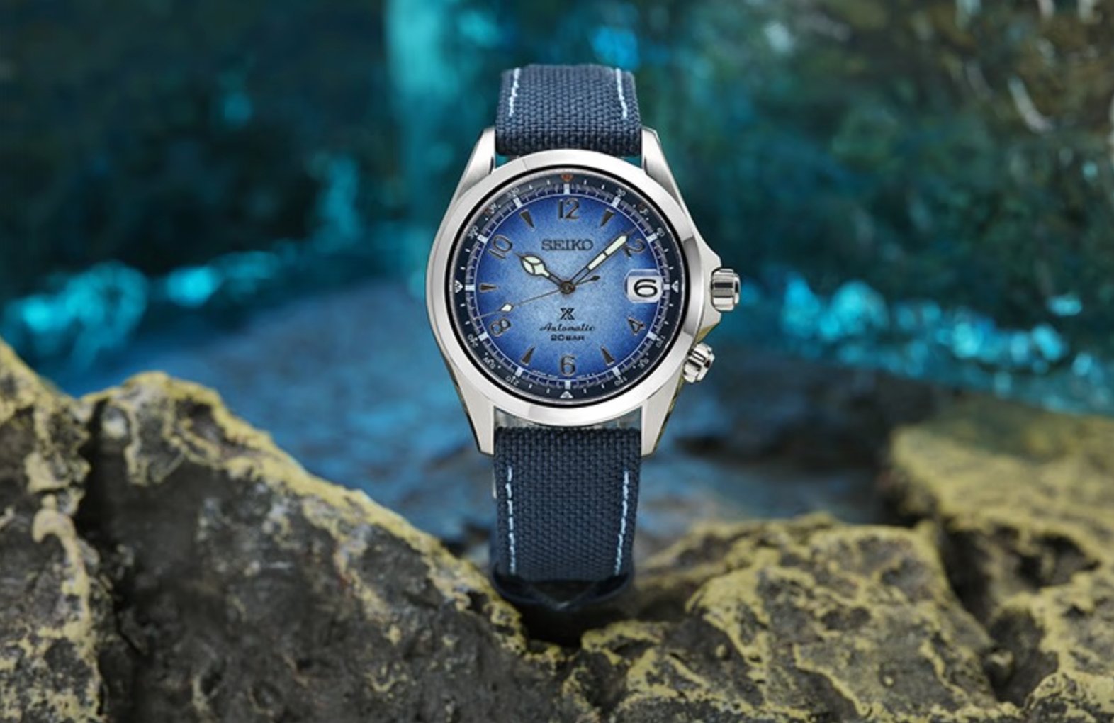 Seiko Prospex 2022 Blue Prospex Blue Glacier Mountain Dragon