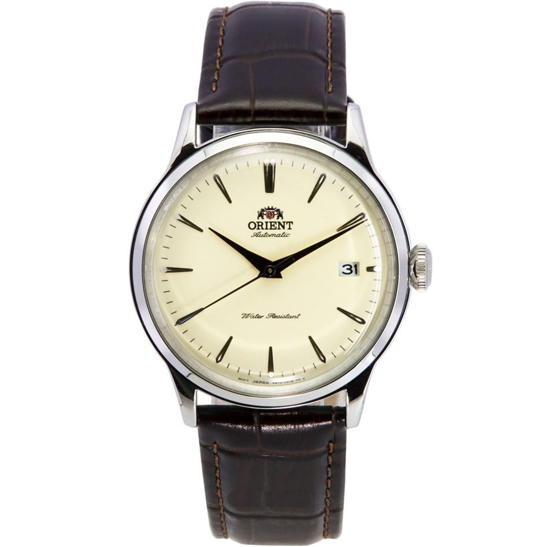 Orient Bambino Classic RA AC0M04Y RA AC0M04Y10B Champagne Dial Leather Watch StrapSeeker