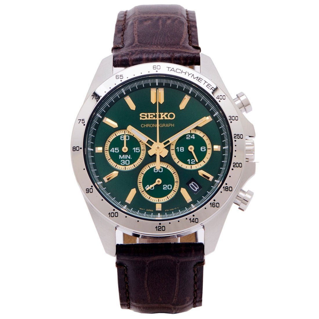 Seiko JDM Spirit Selection SBTR017 Green Dial Chronograph Quartz