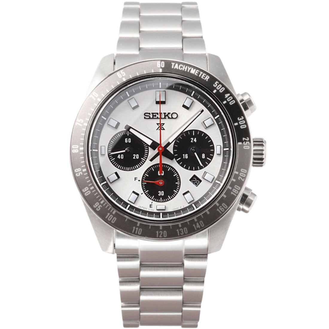 Seiko Panda Prospex SpeedTimer SBDL095 Chronograph Stopwatch Solar