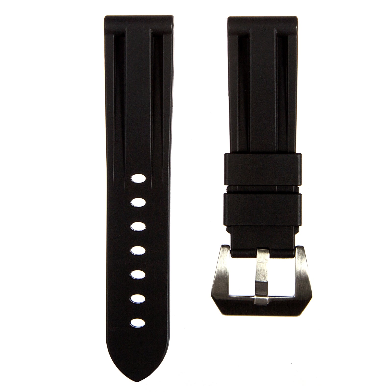 Pinnacle FKM Rubber Strap for Panerai Luminor – Black (2420 | FKM)