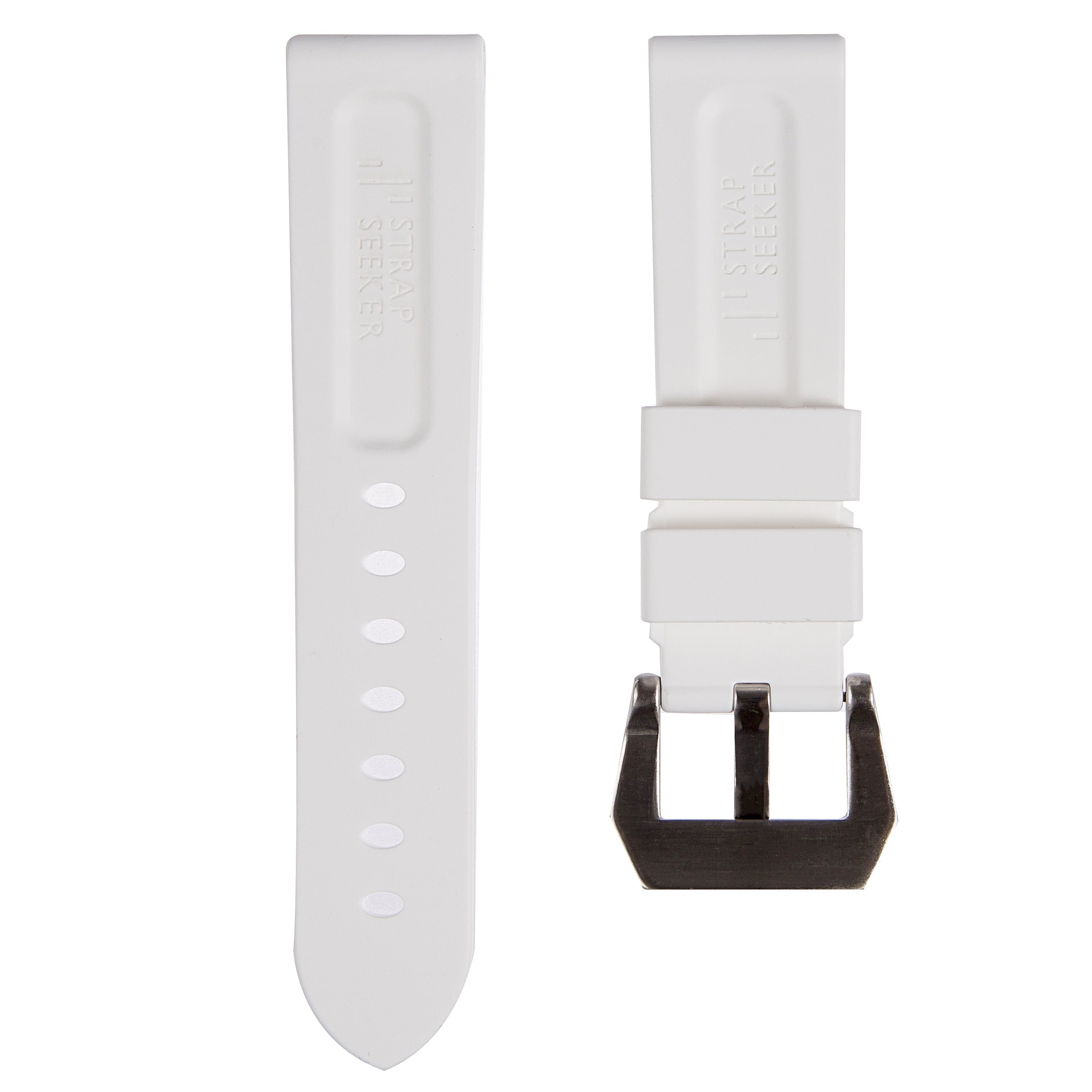Pinnacle Premium Silicone Strap - Compatible with Panerai - White (2420 | LSR)
