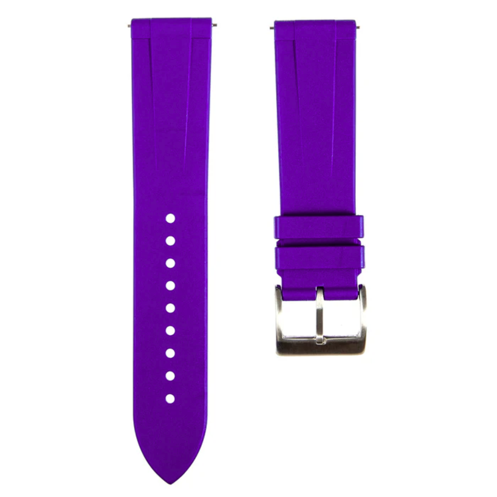 Zac FKM Rubber Strap - Quick-Release - Purple (2409)