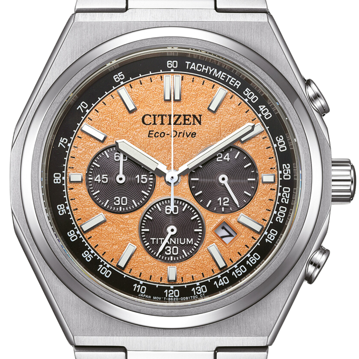 (PRE-ORDER NOV. 2024)Citizen CA4610-85Z CA4610-85 Forza Eco-Drive Super Titanium Chronograph Mens Watch