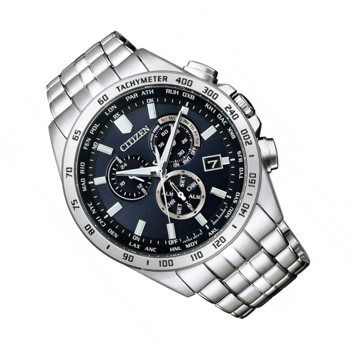 Citizen Collection CB5870-91L CB5870 Radio Wave Controlled Chronograph Mens Watch