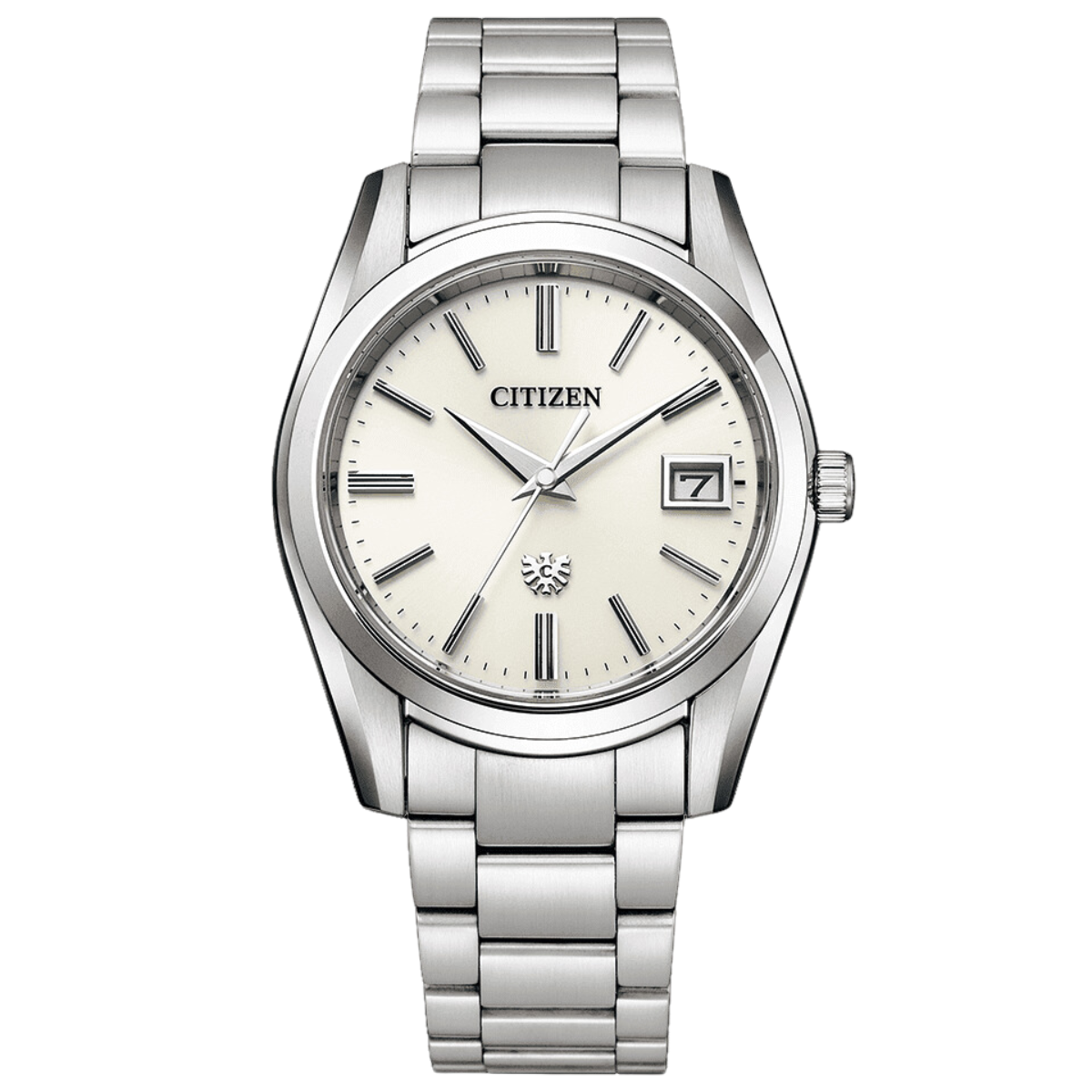 Citizen AQ4080-52A AQ4080 AQ4080-52 The Citizen Sunray Silver Dial Mens Watch