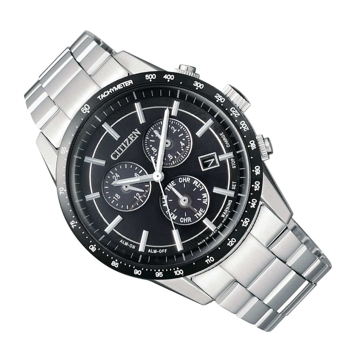 Citizen Collection BL5594-59E BL5594 BL5594-59 Eco-Drive Chronograph Black Dial Mens Watch