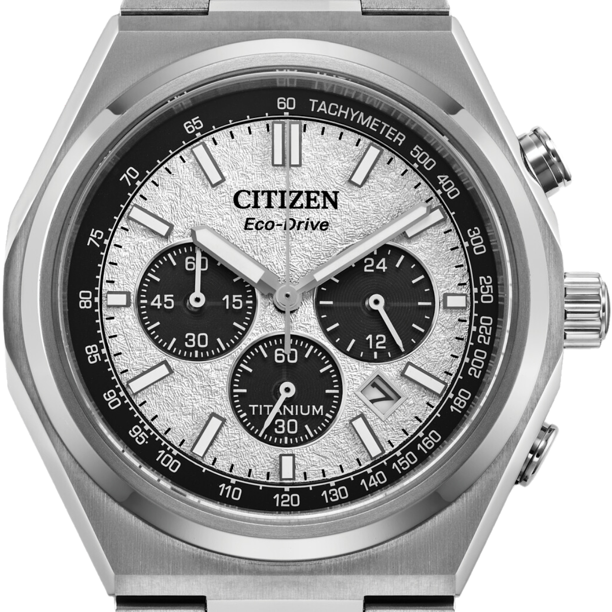 (PRE-ORDER NOV. 2024) Citizen CA4610-85A CA4610-85 Forza Eco-Drive Super Titanium Chronograph Mens Watch