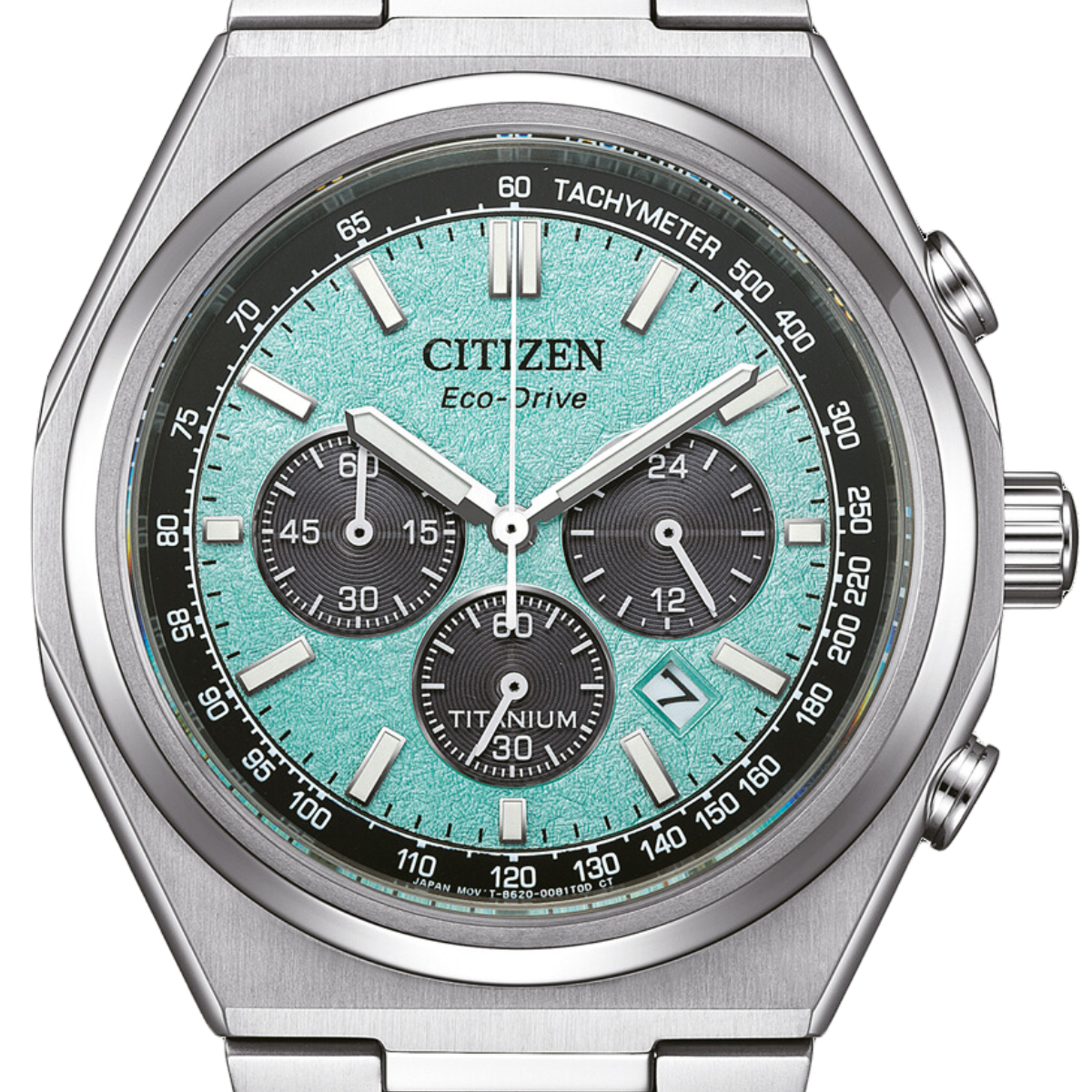 Citizen CA4610-85M CA4610-85 Forza Eco-Drive Super Titanium Chronograph Mens Watch