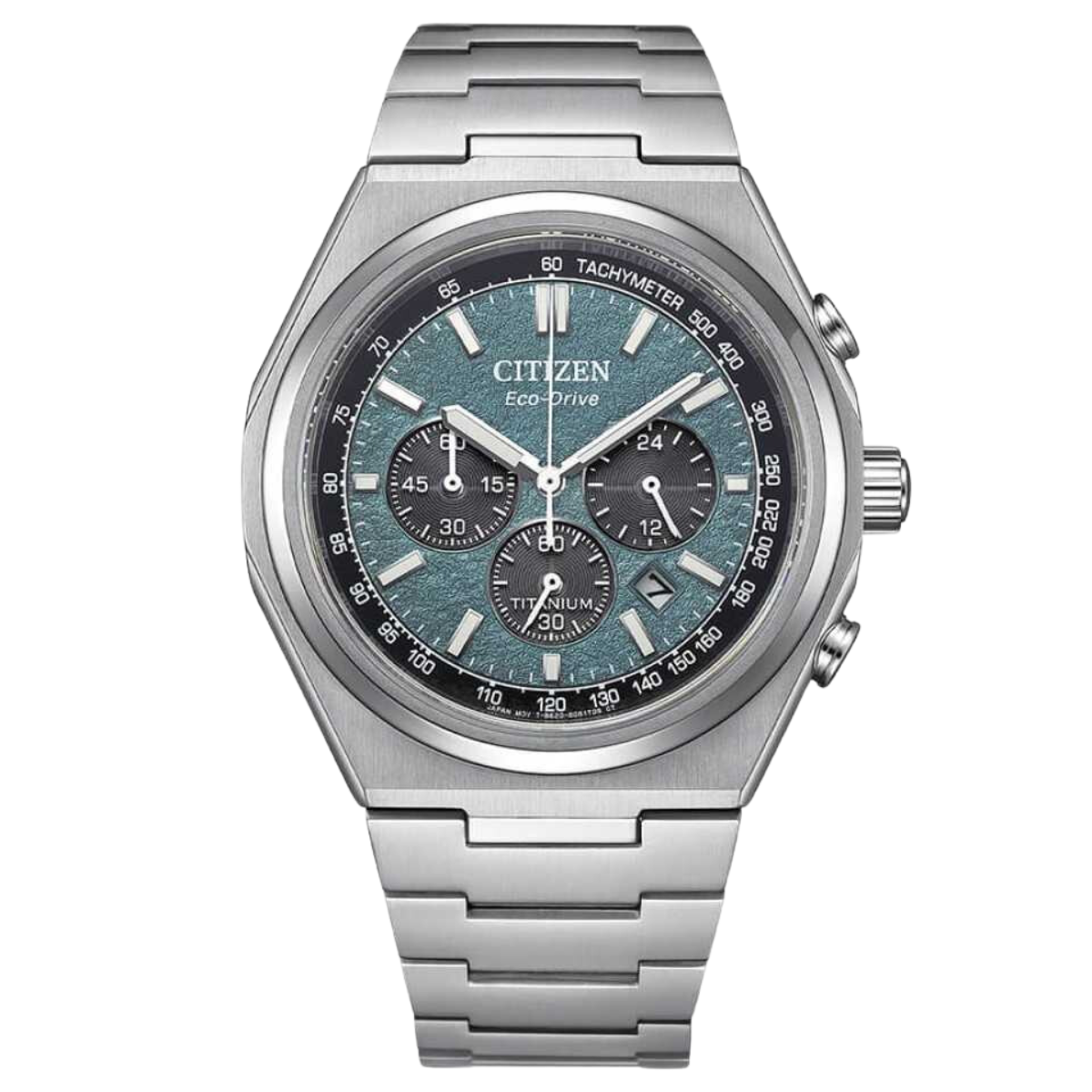 Citizen CA4610-85X CA4610-85 Forza Eco-Drive Super Titanium Chronograph Mens Watch