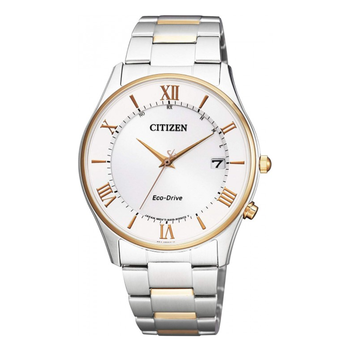 Citizen Collection AS1062-59A AS1062 AS1062-59 Eco-Drive Silver Dial Dress Watch