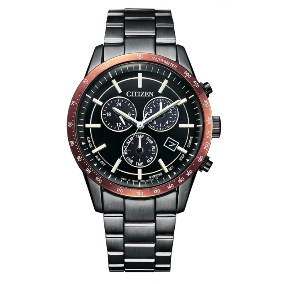 Citizen Collection BL5495-72E BL5495 BL5495-72 Eco-Drive Chronograph Black Dial Mens Watch