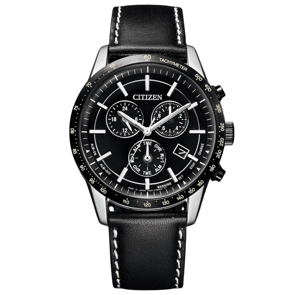 Citizen Collection BL5496-11E BL5496 BL5496-11 Eco-Drive Chronograph Black Dial Mens Watch