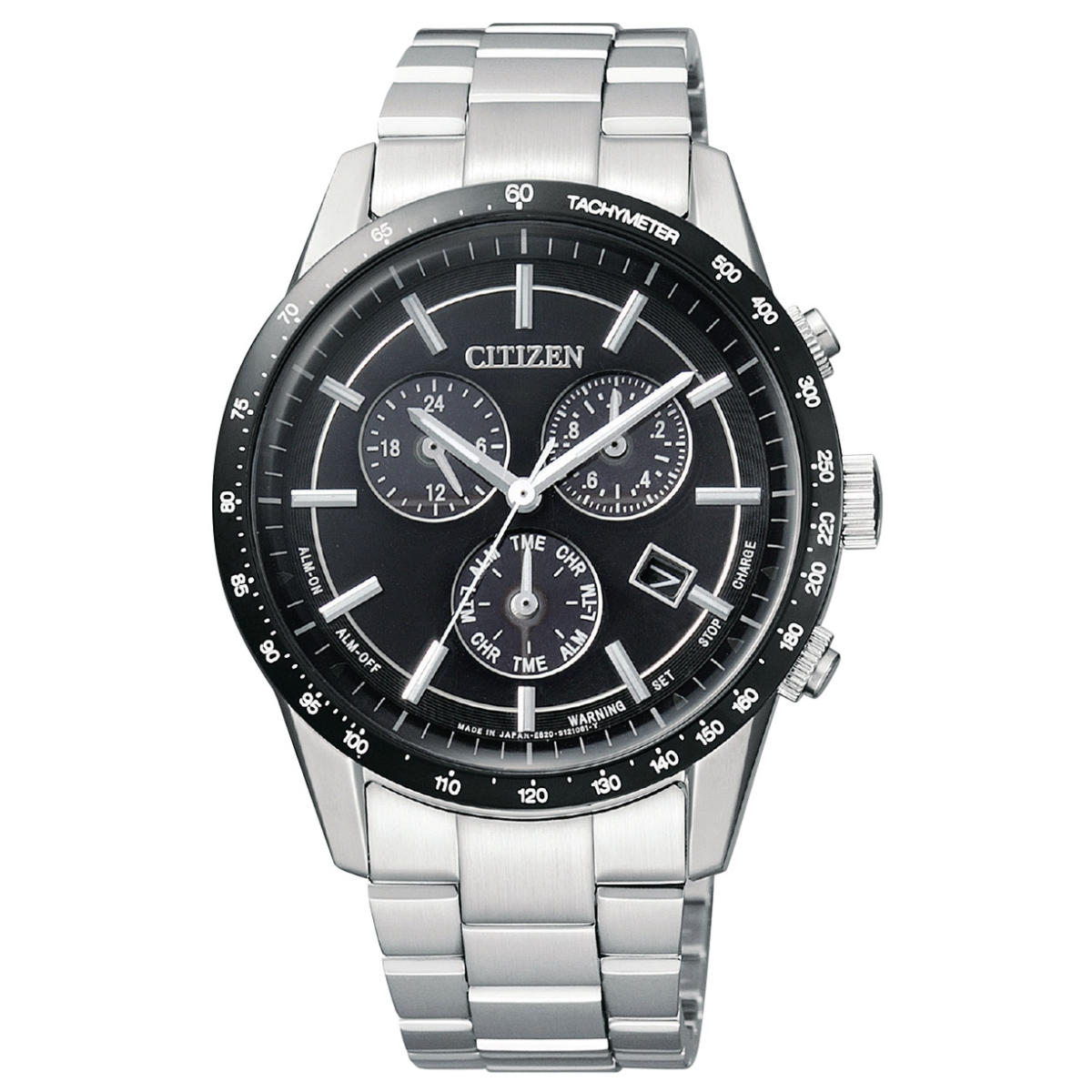 Citizen Collection BL5594-59E BL5594 BL5594-59 Eco-Drive Chronograph Black Dial Mens Watch