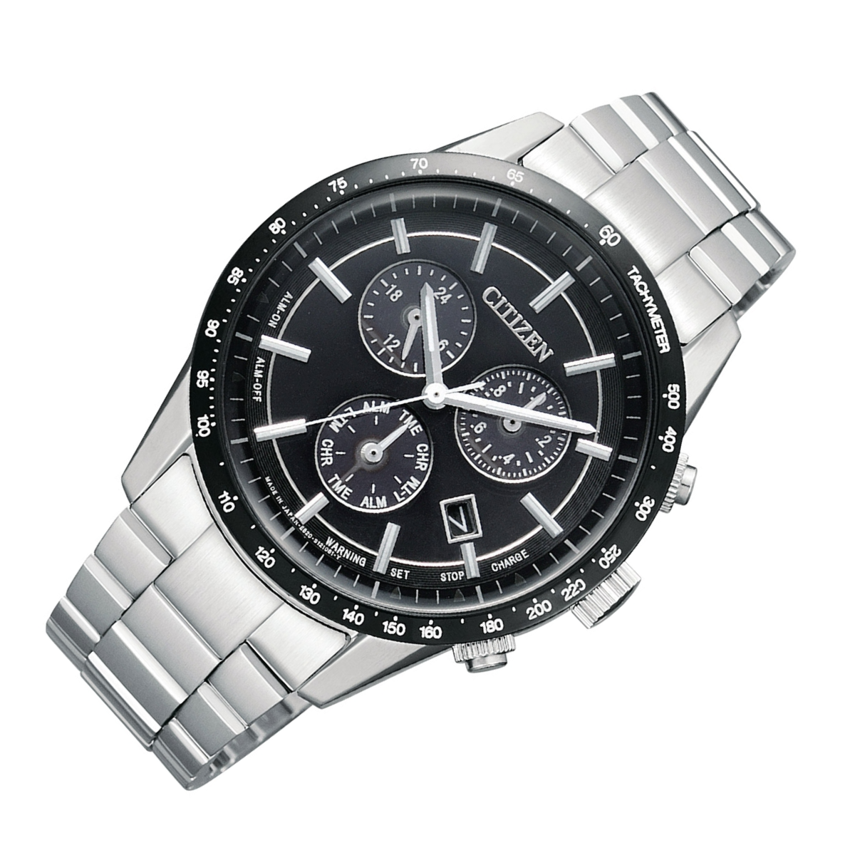 Citizen Collection BL5594-59E BL5594 BL5594-59 Eco-Drive Chronograph Black Dial Mens Watch