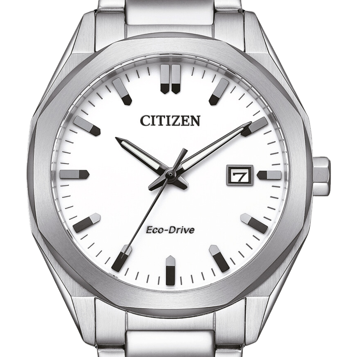 Citizen Collection BM7620-83A BM7620 BM7620-83 Eco-Drive White Dial Mens Watch