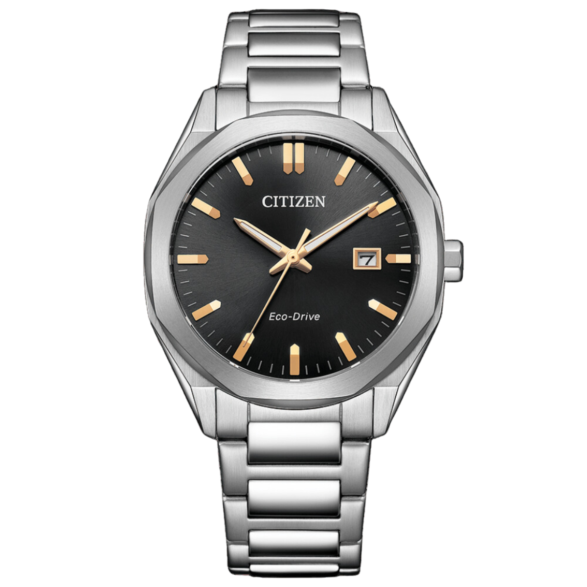 Citizen Collection BM7620-83E BM7620 BM7620-83 Eco-Drive Black Dial Mens Watch