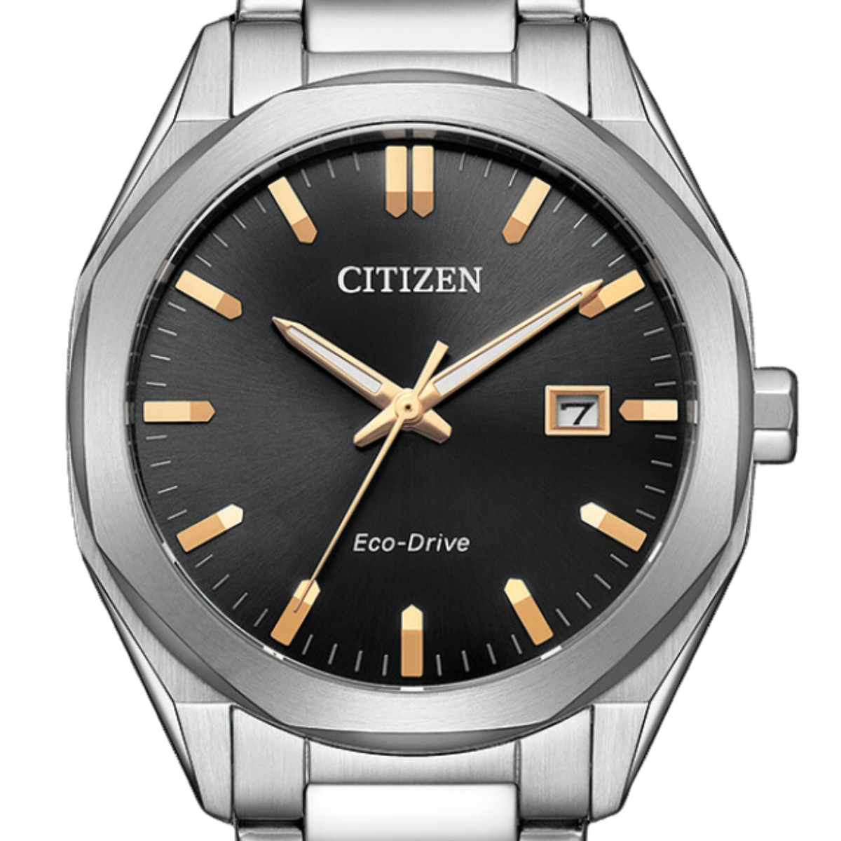 Citizen Collection BM7620-83E BM7620 BM7620-83 Eco-Drive Black Dial Mens Watch