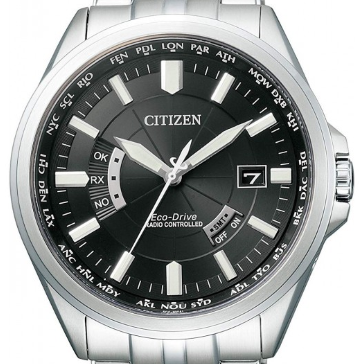 Citizen Collection CB0011-69E CB0011 Eco-Drive Radio Controlled Black Dial Mens Watch