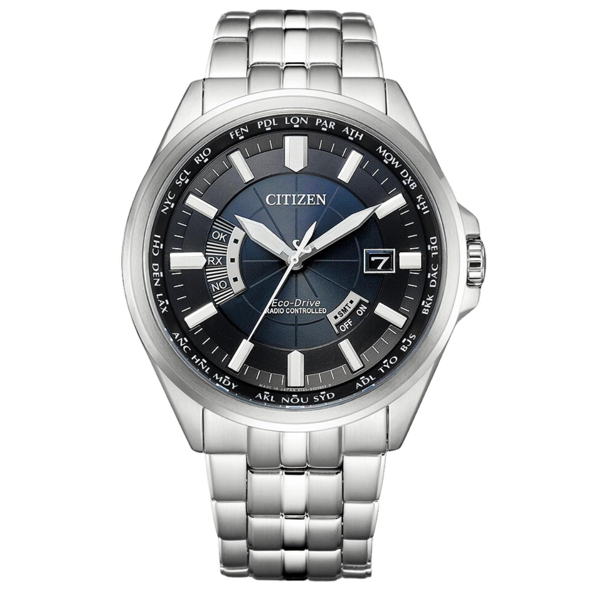 Citizen Collection CB0011-69L CB0011 Eco-Drive Radio Controlled Black Dial Mens Watch