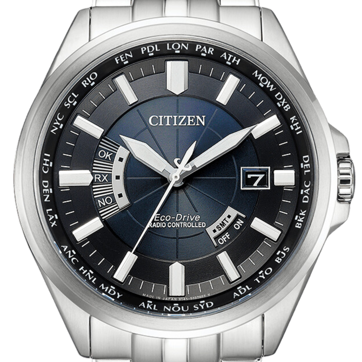 Citizen Collection CB0011-69L CB0011 Eco-Drive Radio Controlled Black Dial Mens Watch