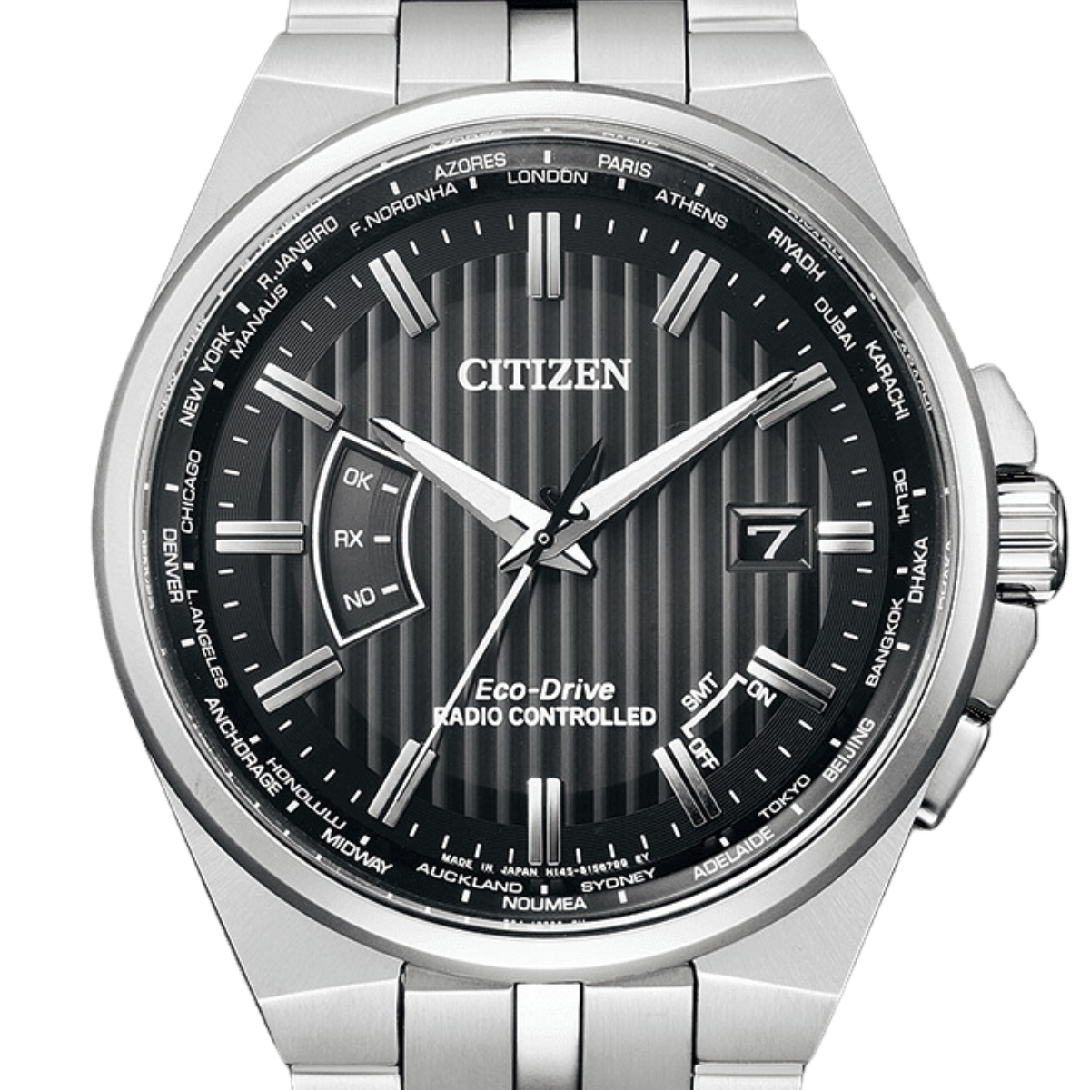 Citizen Collection CB0161-82E CB0161 Eco-Drive Radio Controlled Black Dial Mens Watch