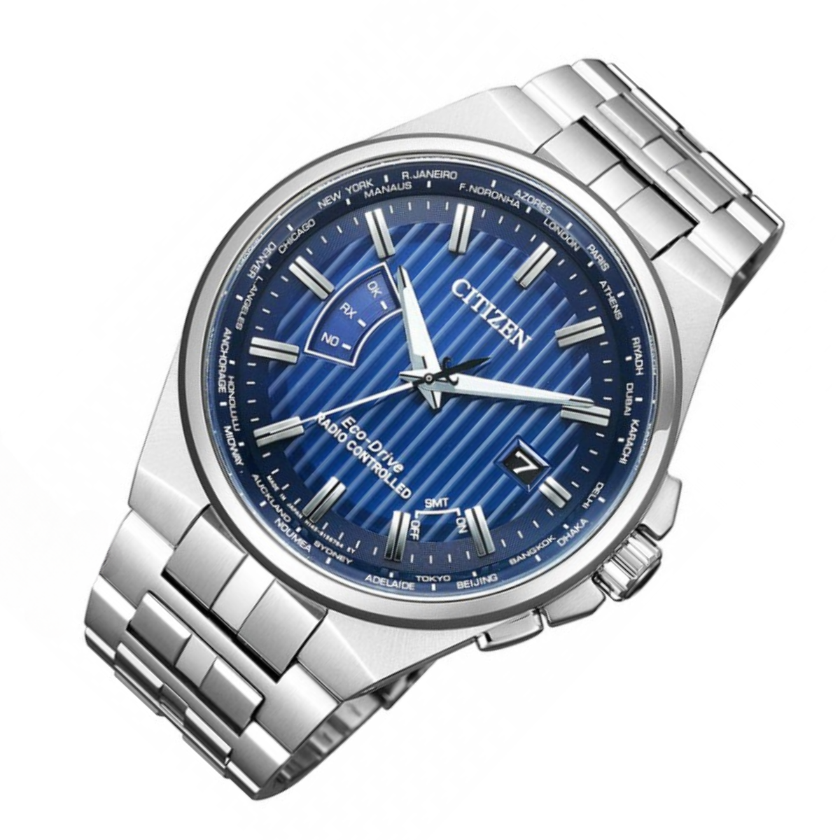 Citizen Collection CB0161-82L CB0161 Eco-Drive Radio Controlled Blue Dial Mens Watch