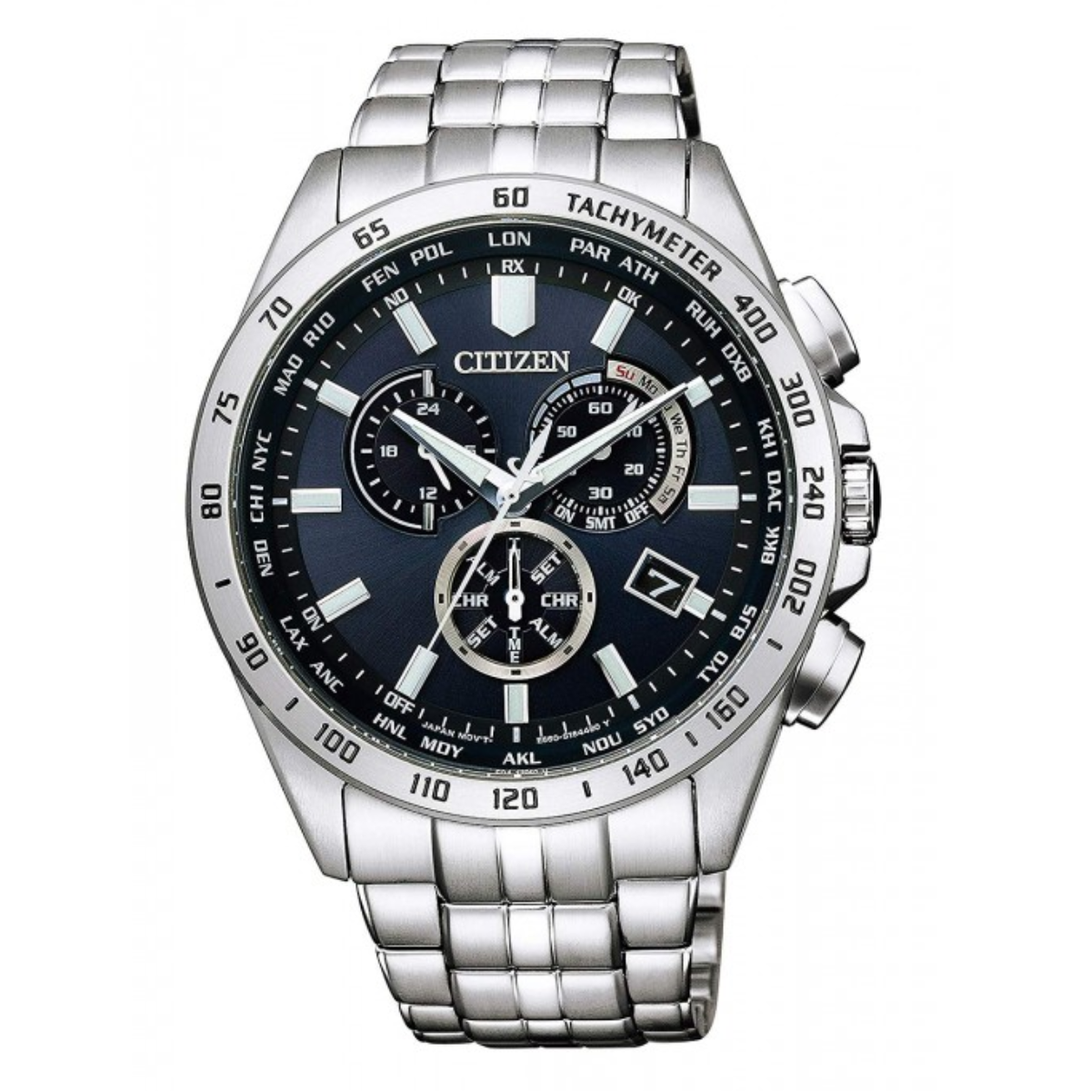 Citizen Collection CB5870-91L CB5870 Radio Wave Controlled Chronograph Mens Watch