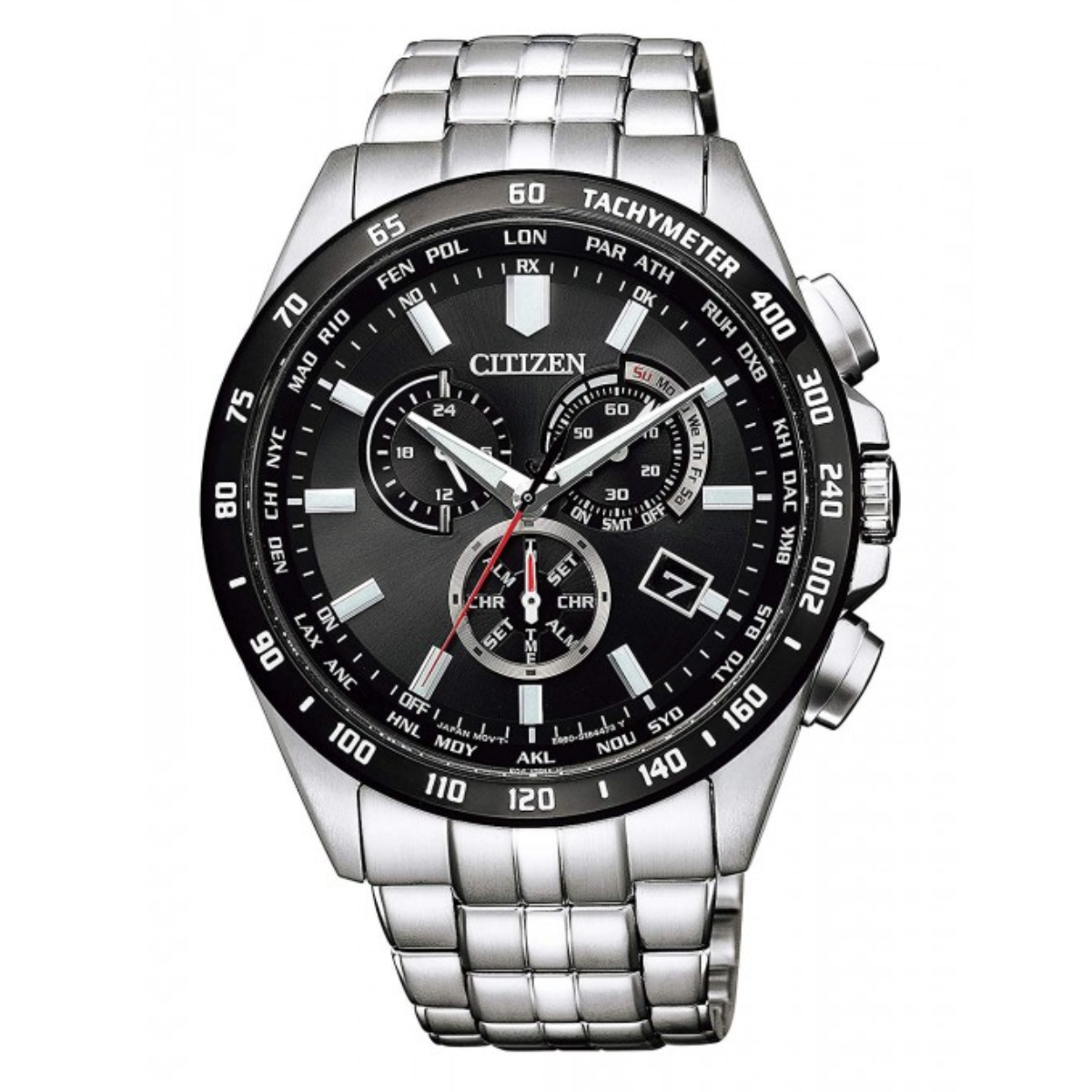 Citizen Collection CB5874-90E CB5874 Radio Wave Controlled Chronograph Mens Watch