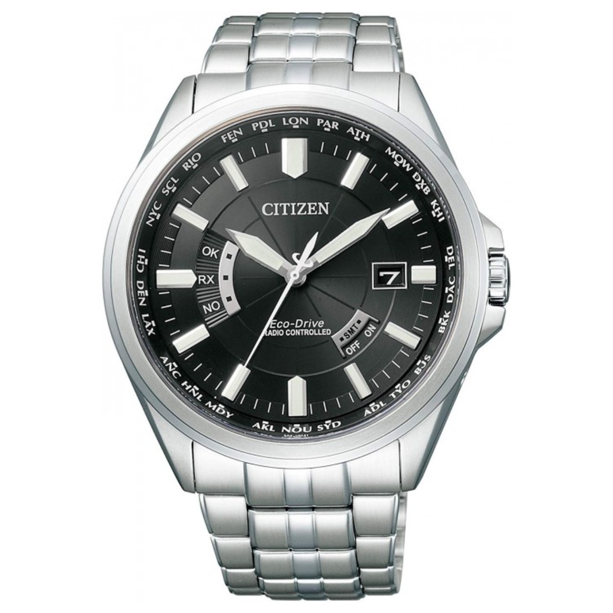 Citizen Collection CB0011-69E CB0011 Eco-Drive Radio Controlled Black Dial Mens Watch