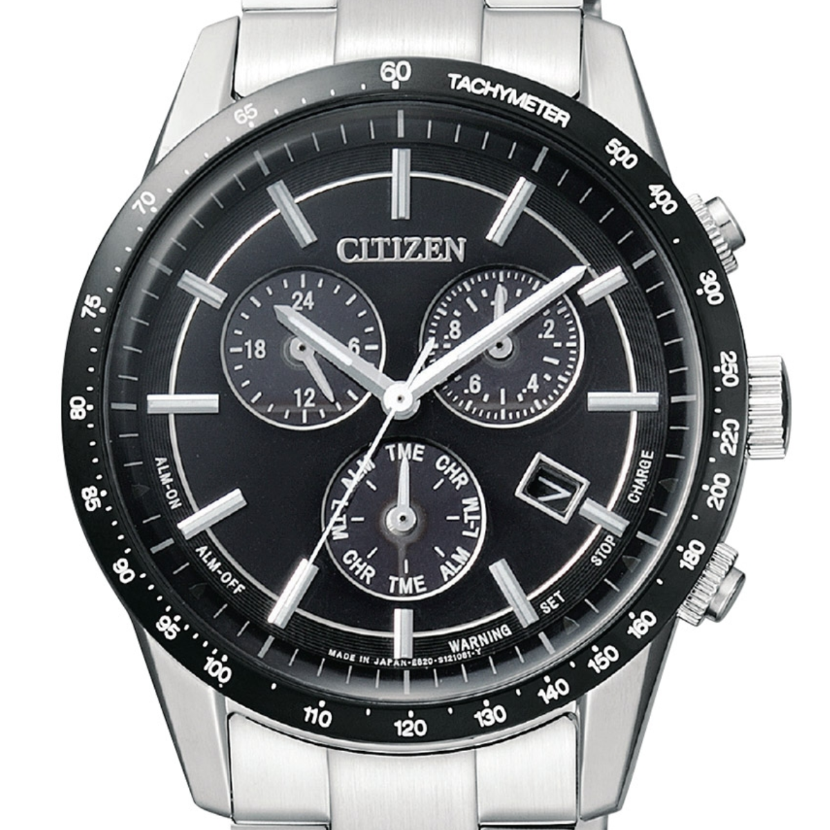 Citizen Collection BL5594-59E BL5594 BL5594-59 Eco-Drive Chronograph Black Dial Mens Watch