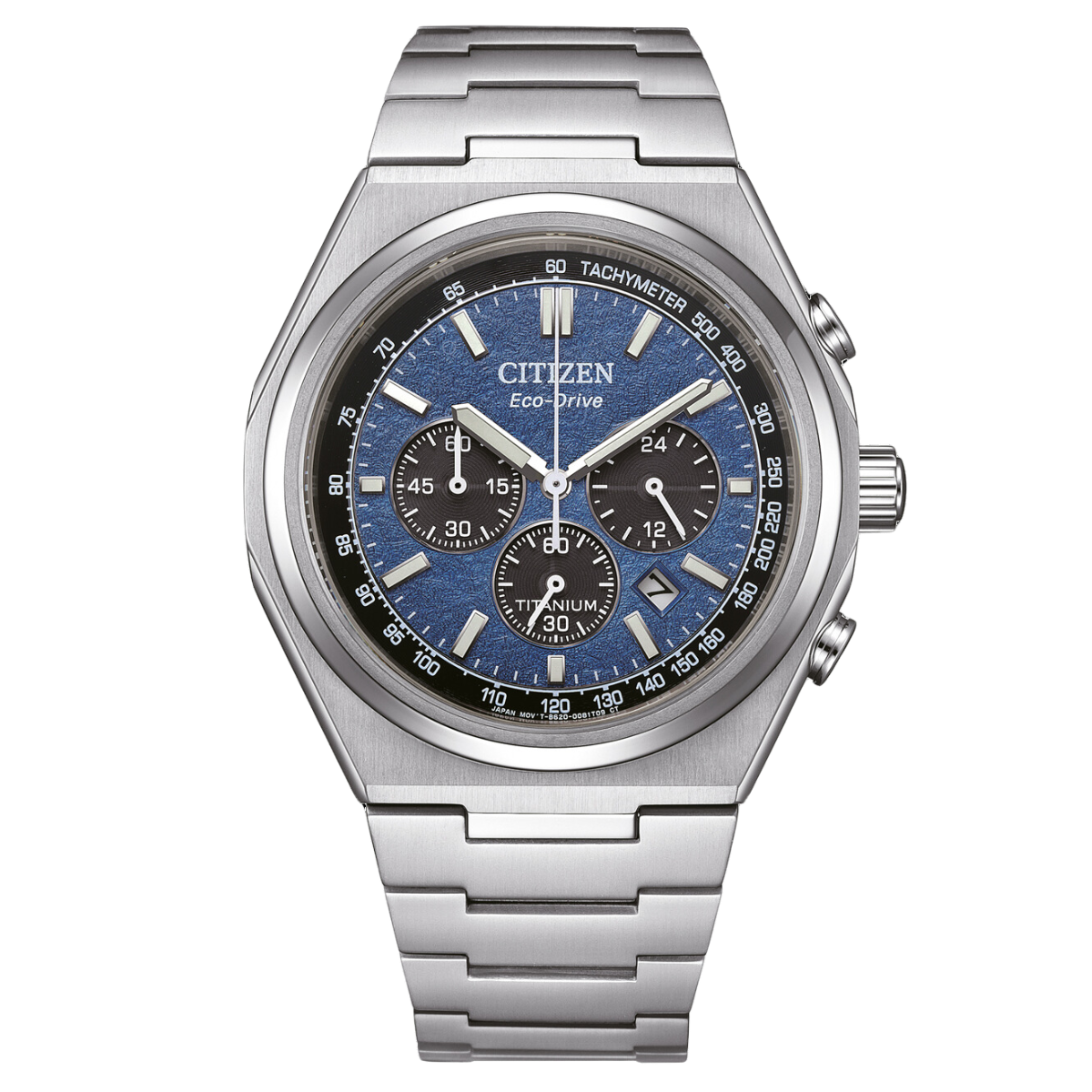 (PRE-ORDER NOV. 2024) Citizen CA4610-85L CA4610-85 Forza Eco-Drive Super Titanium Chronograph Mens Watch