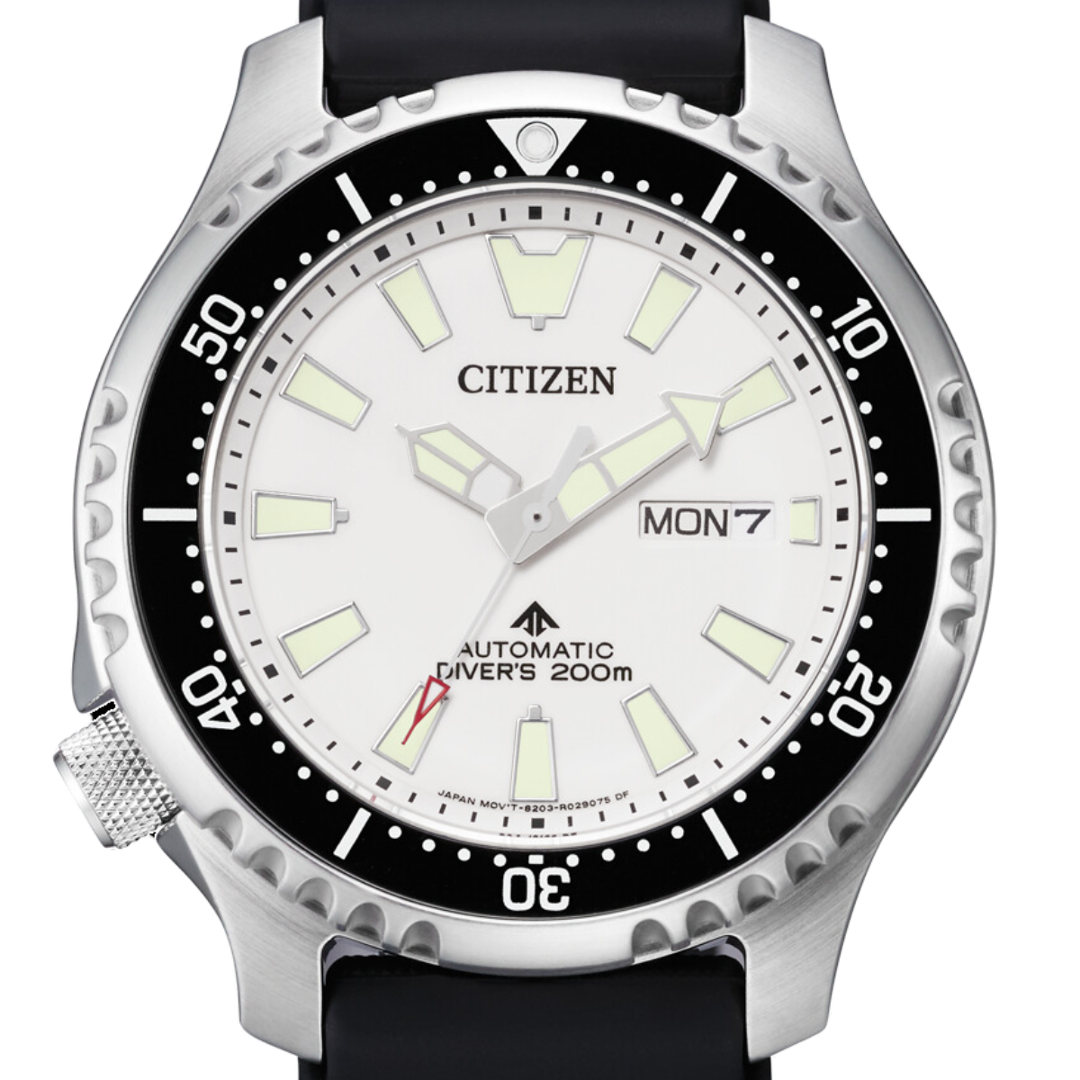 Citizen Promaster NY0118-11A NY0118 NY0118-11 Fugu Automatic Diving Mens Watch