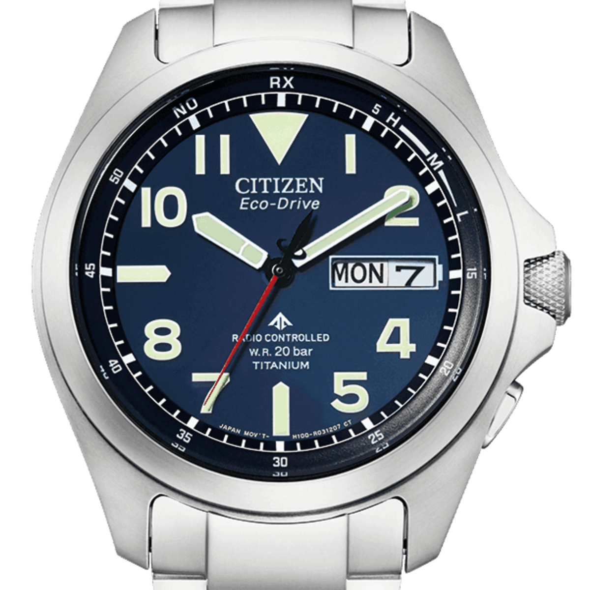 Citizen Promaster AT6080-53L AT6080 AT6080-53 Land Radio Controlled Eco-Drive Watch