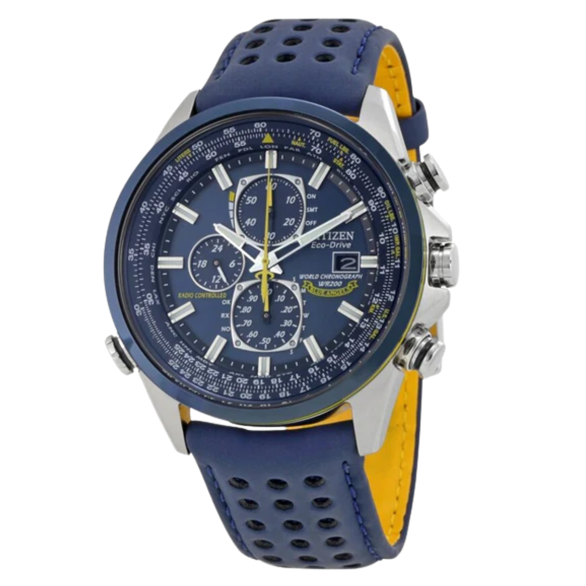 Citizen Promaster AT8020-03L AT8020 " Blue Angel" Chronograph Eco-Drive Mens Watch