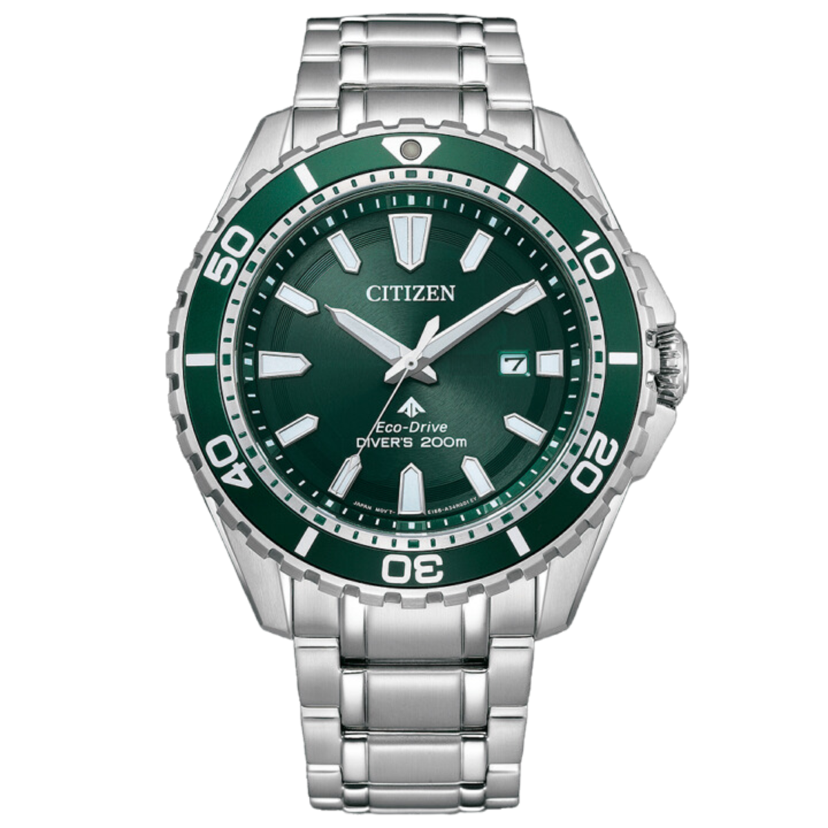 Citizen Promaster BN0199-53X BN0199 BN0199-53 Marine Eco-Drive Green Dial Watch