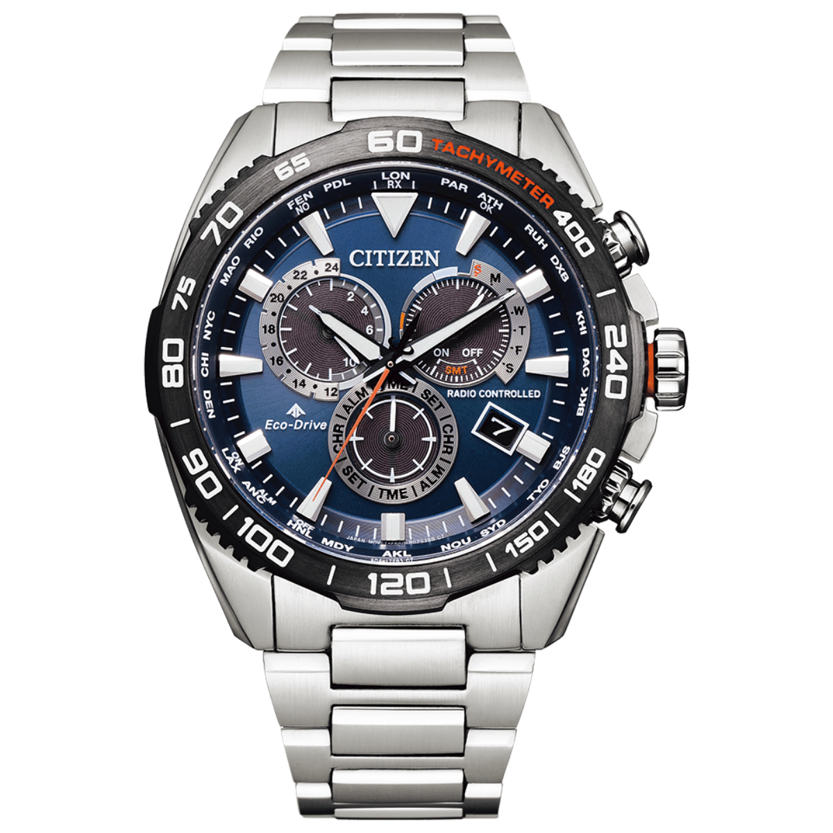 Citizen Promaster CB5034-82L CB5034 CB5034-82 Land Chronograph Eco-Drive Watch