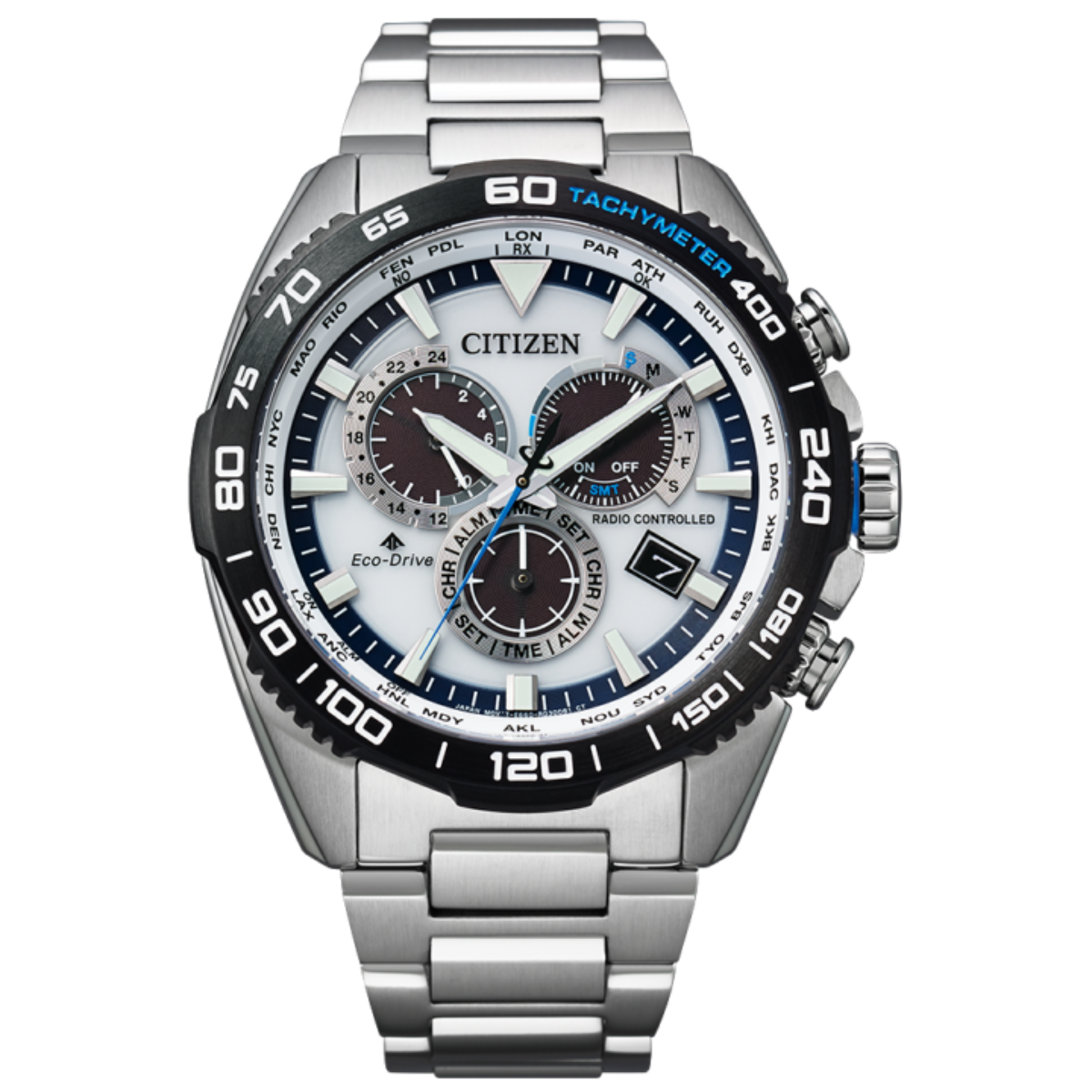 Citizen Promaster CB5034-91A CB5034 CB5034-91 SKY Chronograph Eco-Drive Watch