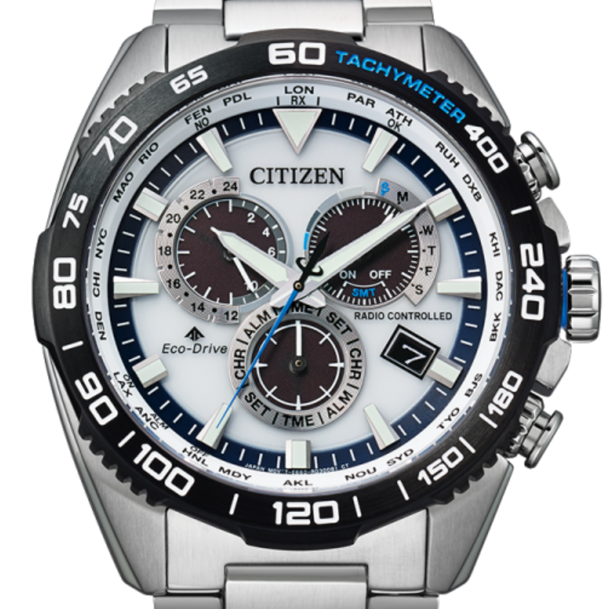 Citizen Promaster CB5034-91A CB5034 CB5034-91 SKY Chronograph Eco-Drive Watch