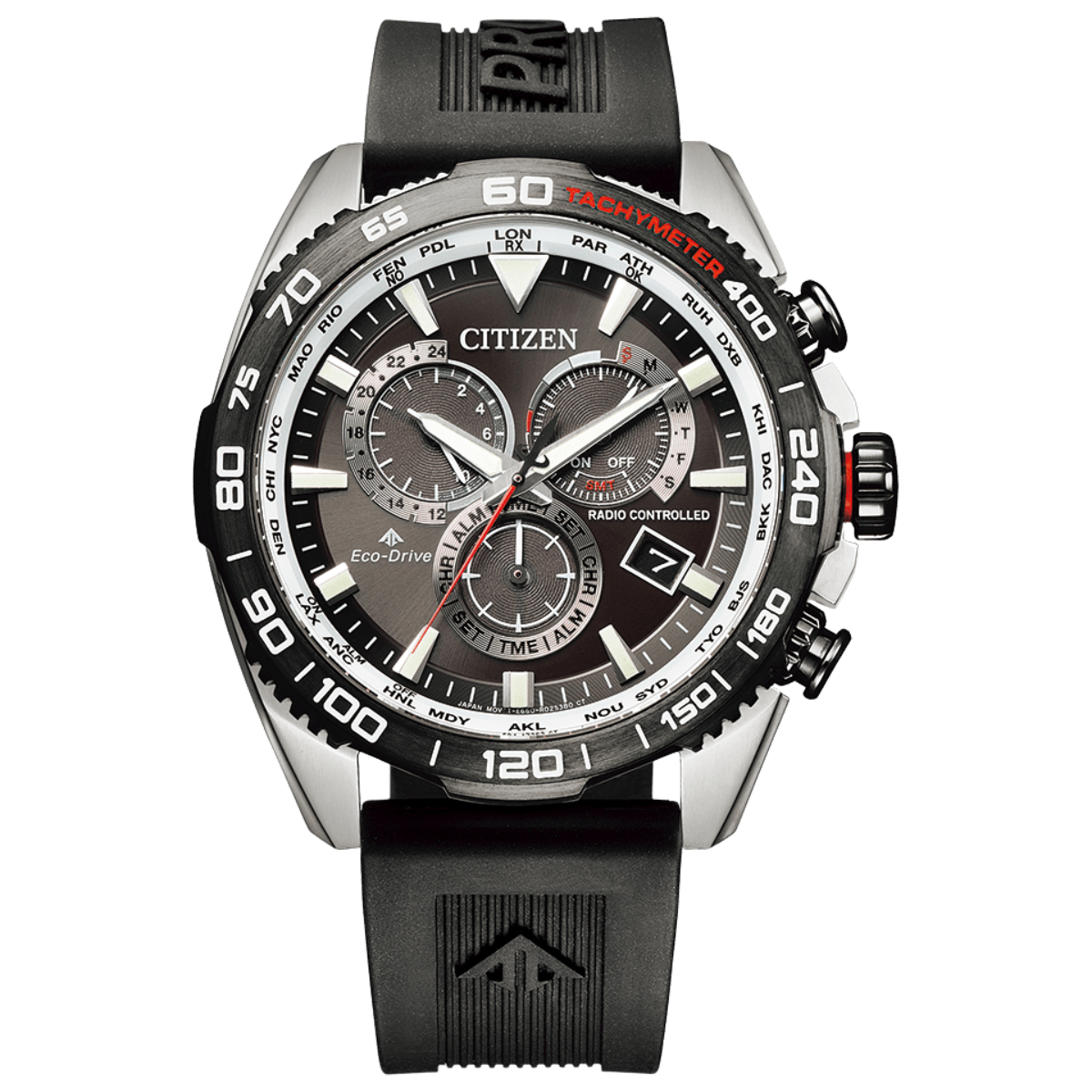 Citizen Promaster CB5036-10X CB5036 CB5036-10 Land Chronograph Eco-Drive Watch