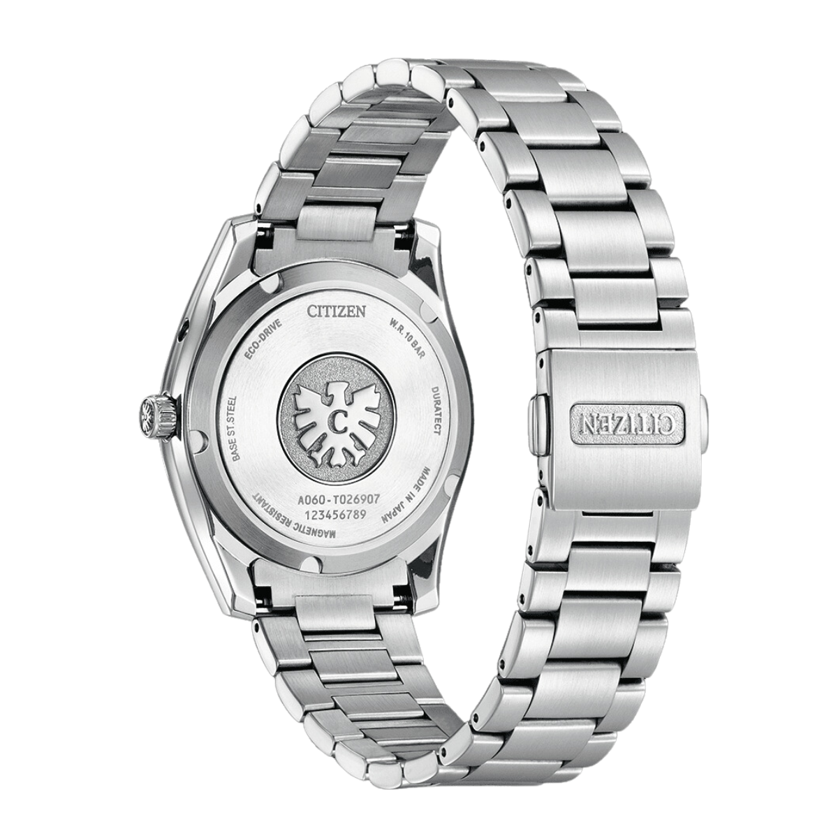 Citizen AQ4080-52A AQ4080 AQ4080-52 The Citizen Sunray Silver Dial Mens Watch