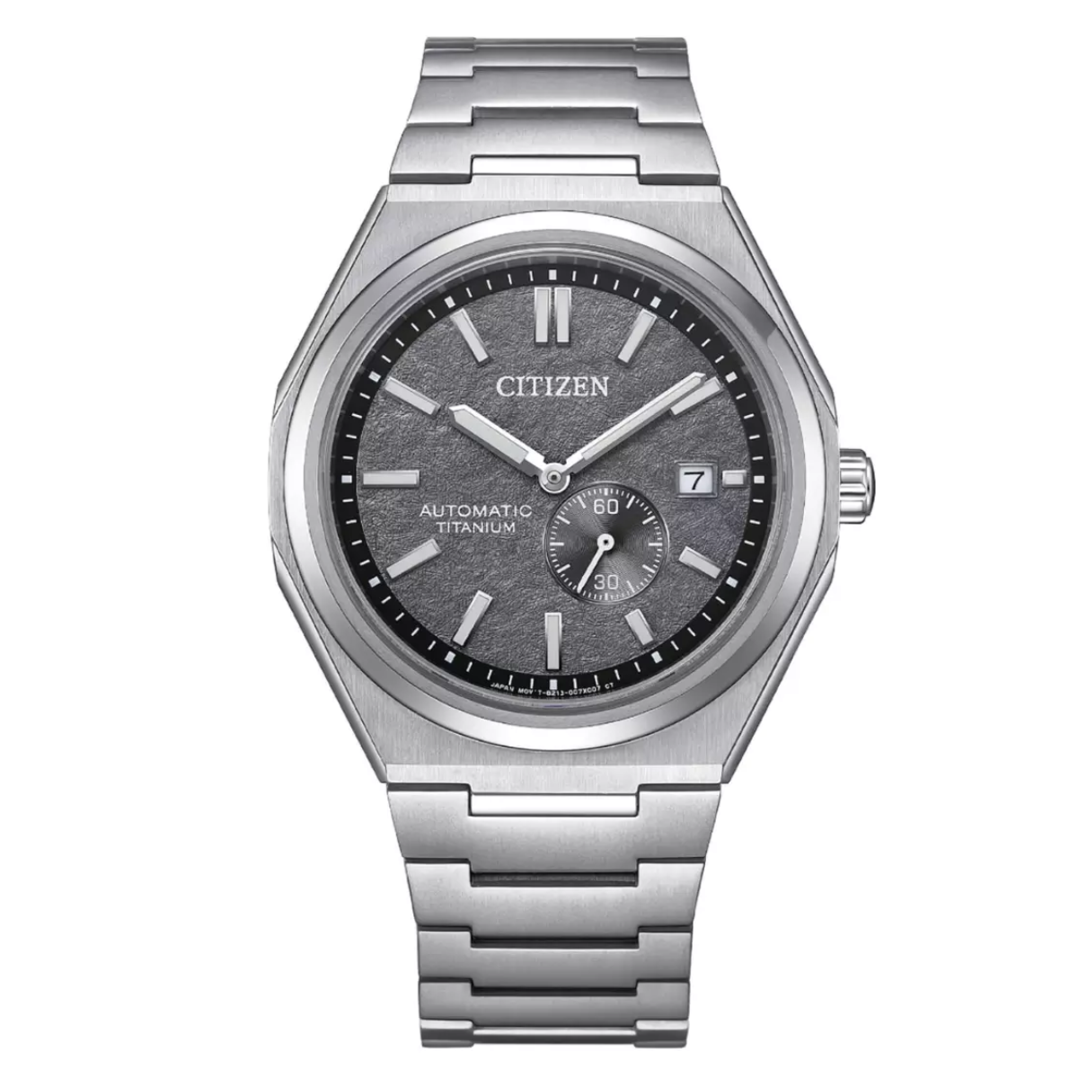 Citizen NJ0180-80H NJ0180-80 Series Super Titanium Tsuyosa Gray Dial Mens Watch