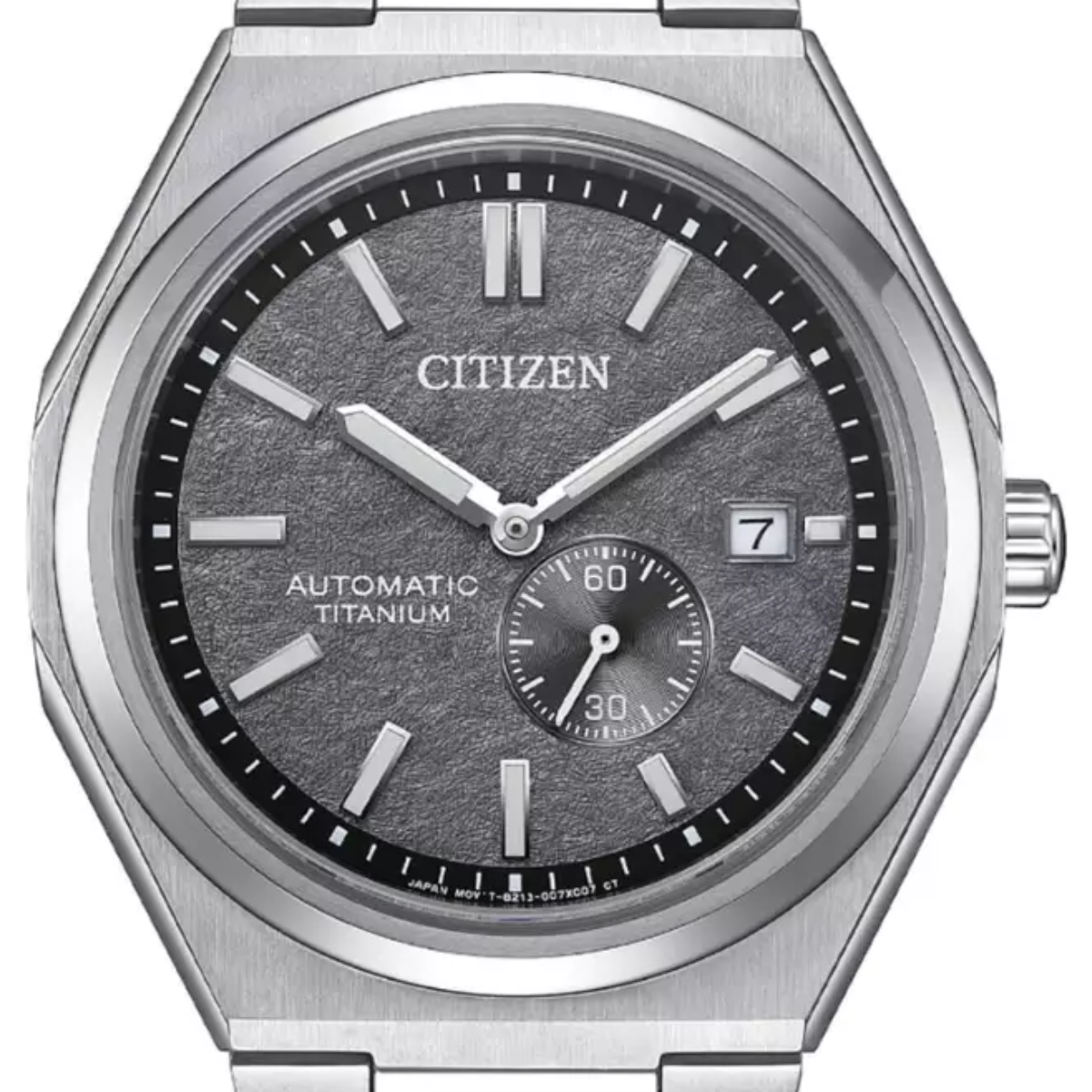 Citizen NJ0180-80H NJ0180-80 Series Super Titanium Tsuyosa Gray Dial Mens Watch