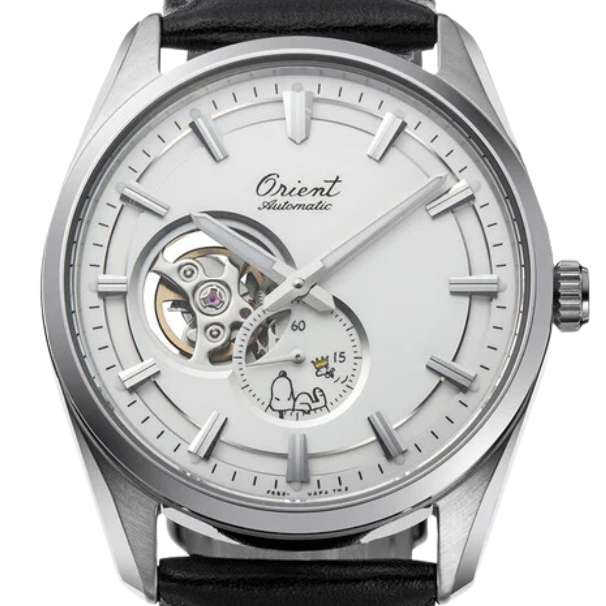 Orient RA-AR0011S 75th Anniversary x Peanut Limited Edition Semi Skeleton Watch