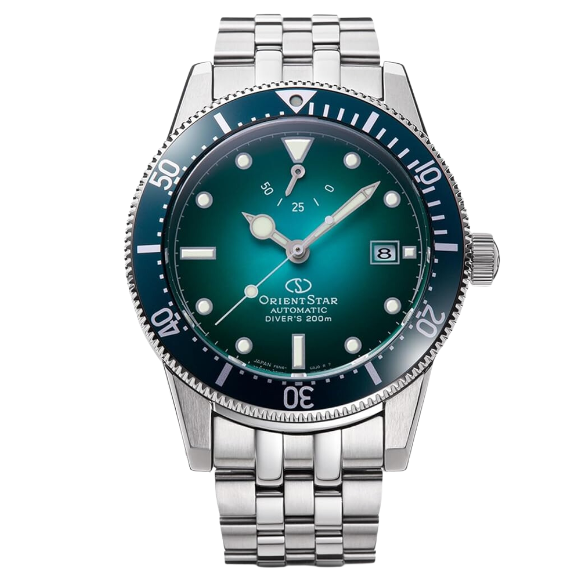 Orient Star RK-AU0602E 2nd Edition Divers 200m Green Dial Automatic Mens Watch