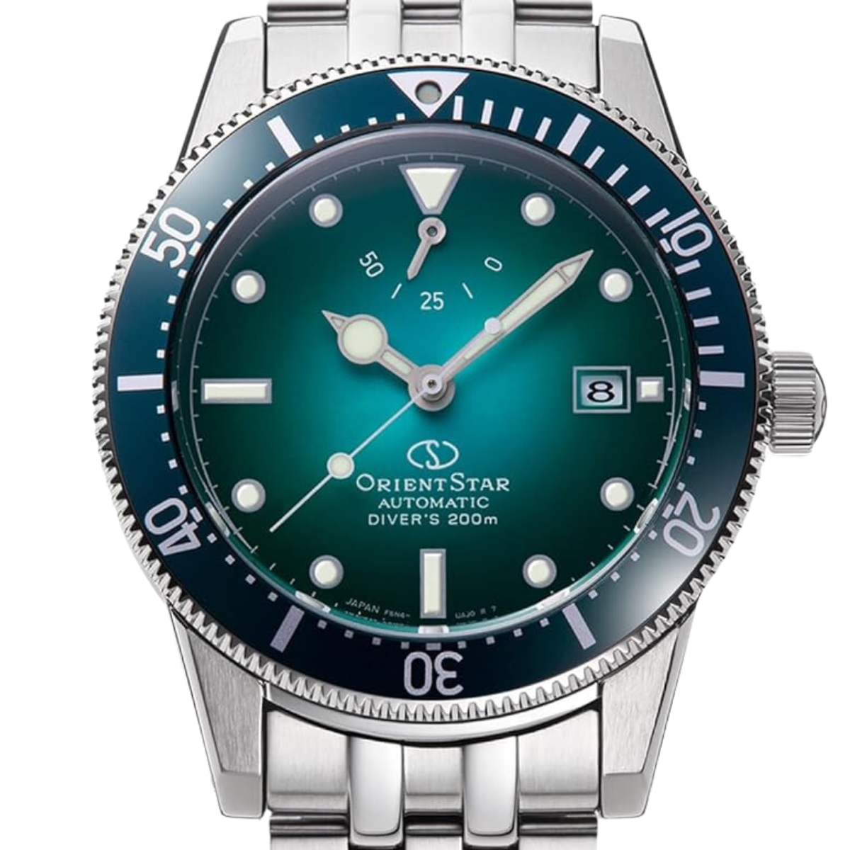 Orient Star RK-AU0602E 2nd Edition Divers 200m Green Dial Automatic Mens Watch