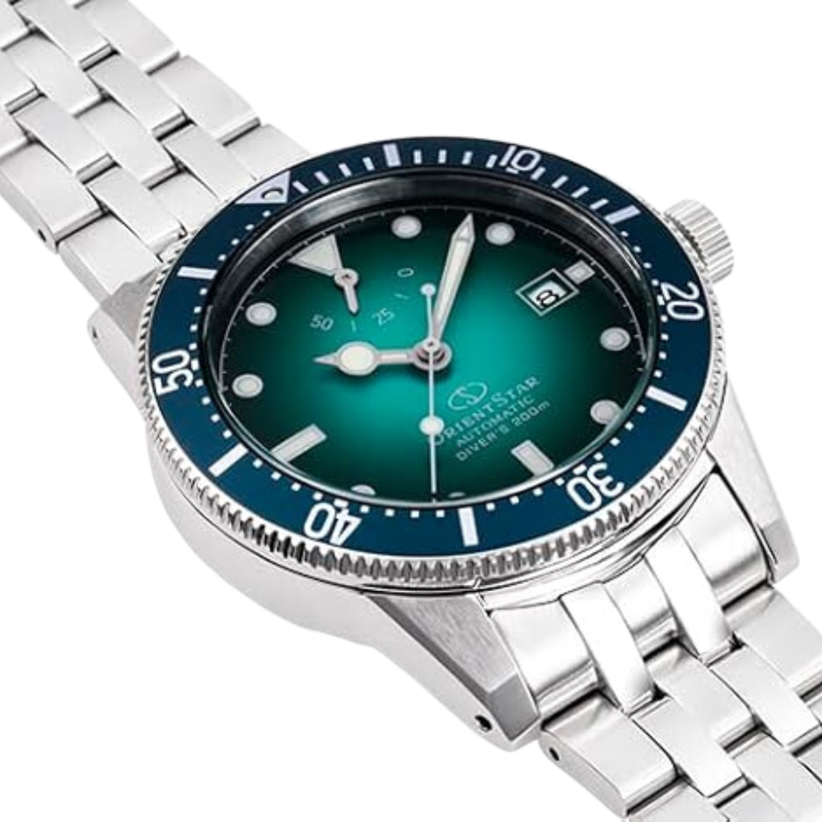 Orient Star RK-AU0602E 2nd Edition Divers 200m Green Dial Automatic Mens Watch