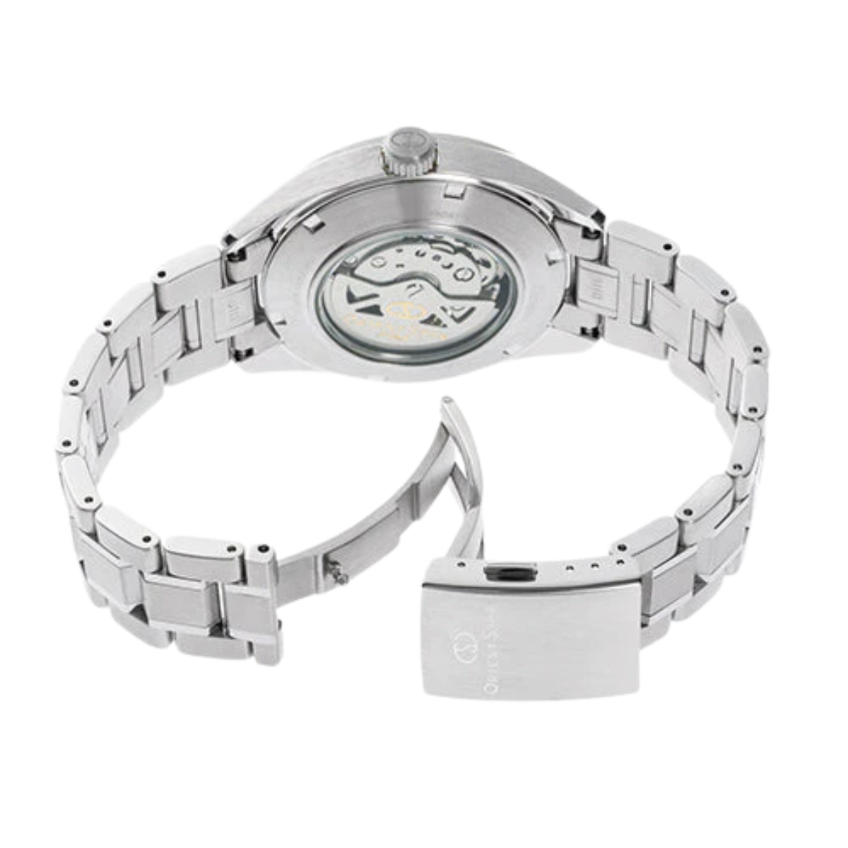 Orient Star RK-AV0125S Contemporary Modern Skeleton Silver Dial Casual Mens Watch