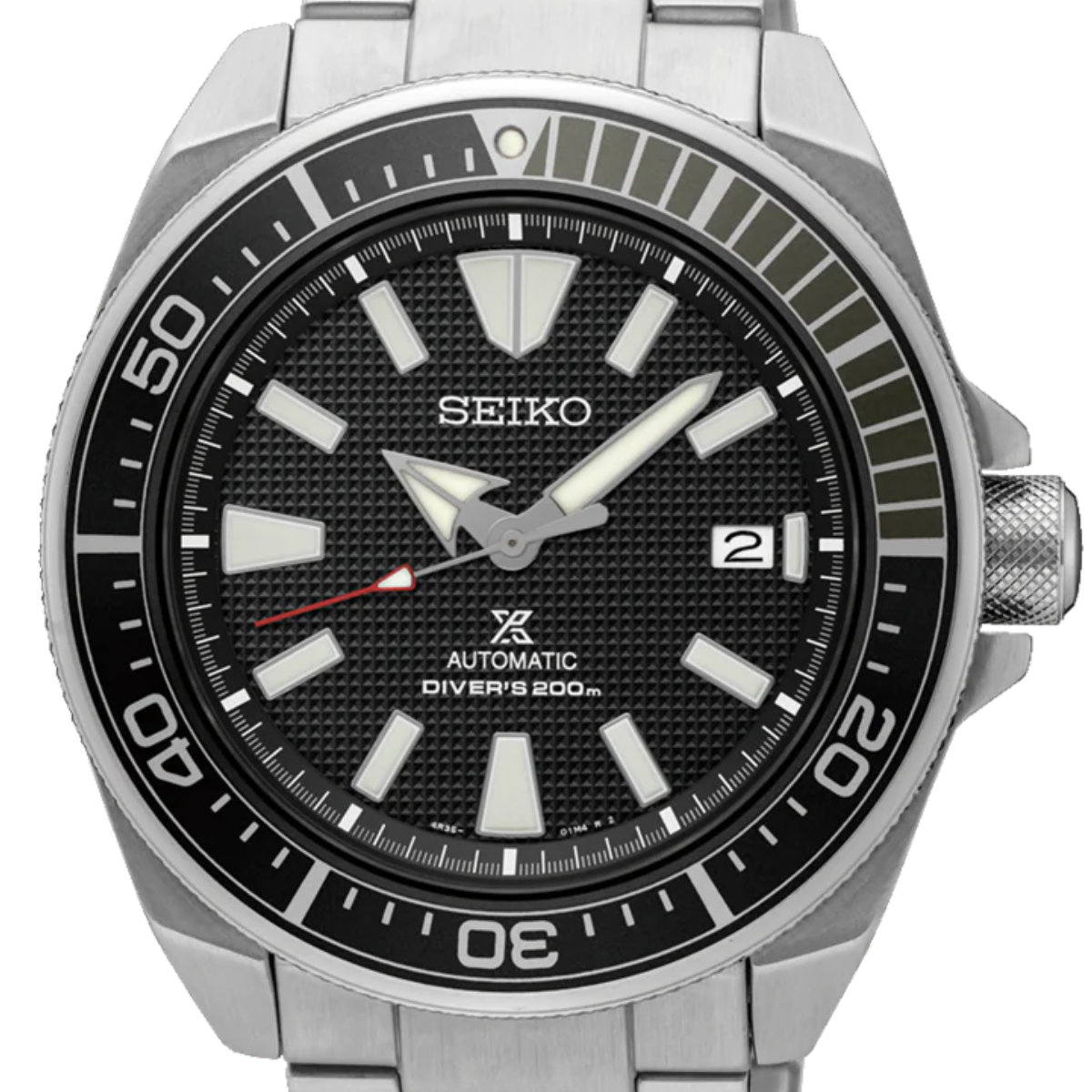 Seiko Prospex SRPF03K1 SRPF03 SRPF03K Automatic Samurai Diving Black Dial Watch