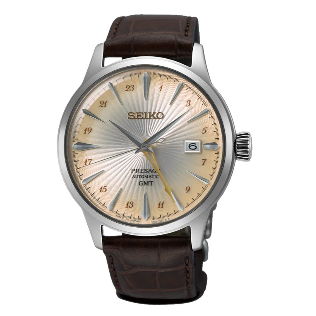 Seiko Presage SSK041J1 SSK041 SSK041J Cocktail Time GMT Acacia Automatic Watch